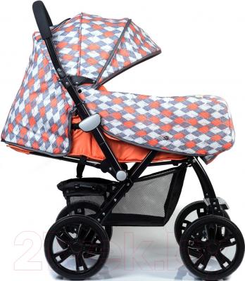 Детская прогулочная коляска Babyhit Country (оранжевый)