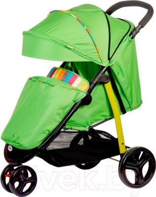 Детская прогулочная коляска Babyhit Trinity (Green Strips)