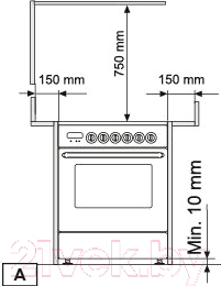 Плита газовая Zigmund & Shtain VGE 36.98 A