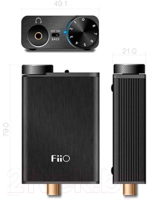 Портативный усилитель для наушников FiiO E10K