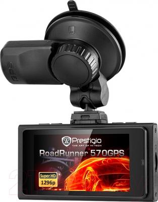 Автомобильный видеорегистратор Prestigio RoadRunner 570GPS / PCDVRR570GPSB