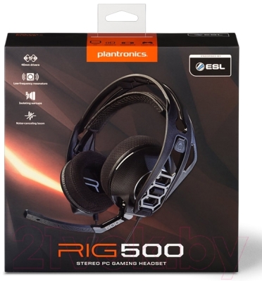 Наушники-гарнитура Plantronics RIG 500 (203801-05)