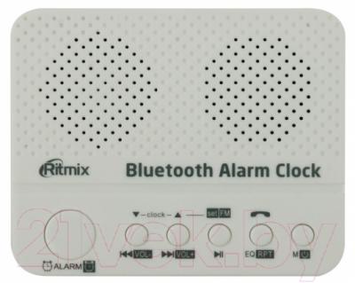 Радиочасы Ritmix RRC-818 (белый)