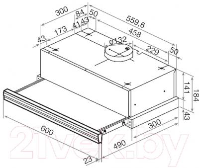 Вытяжка телескопическая Teka CNL3-2002 (40436721)