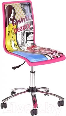 Кресло детское Halmar Fun 12 (розовый/голубой)