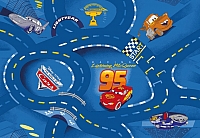 

Коврик, World of Cars Blue 95x133