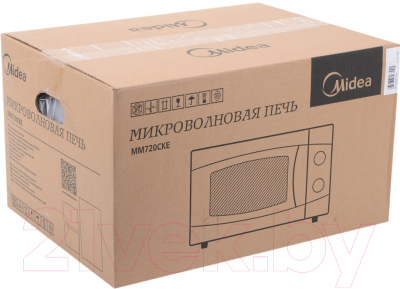 Микроволновая печь Midea MM720CKE - коробка