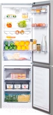 Холодильник с морозильником Beko CNKL7321EC0S