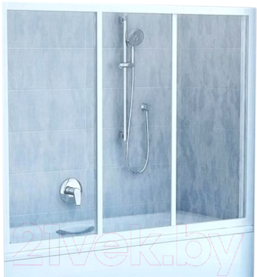 Пластиковая шторка для ванны Ravak AVDP3-150 (40VP010241)