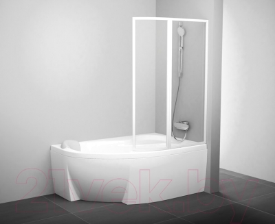 Пластиковая шторка для ванны Ravak Rosa VSK2 140 R (76P7010041)
