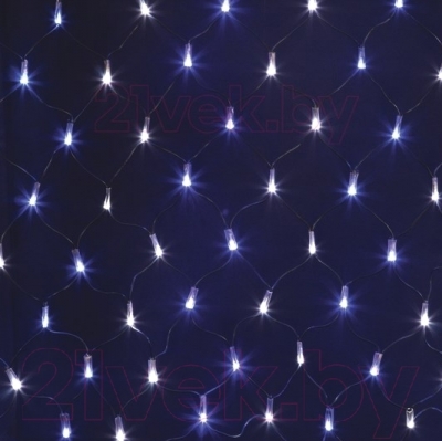Светодиодная сеть Neon-Night 215-012 (2x0.7м, белый/синий)