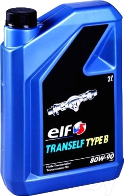 Трансмиссионное масло Elf Tranself Type B 80W90 / 194731 (2л)