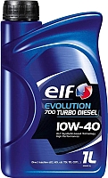 Моторное масло Elf Evolution 700 Turbo Diesel 10W40 / 201558 (1л) - 