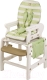 Миниатюра изображения товара Стульчик для кормления Happy Baby Oliver V2 (зеленый)