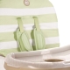 Миниатюра изображения товара Стульчик для кормления Happy Baby Oliver V2 (зеленый)