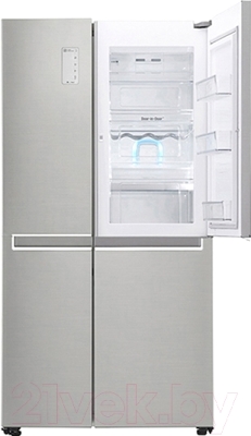 Холодильник с морозильником LG GC-M247CABV