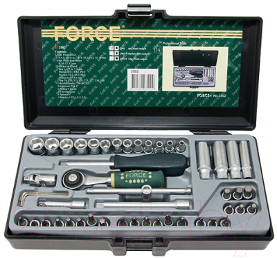 Универсальный набор инструментов Force 2502