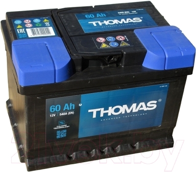 

Автомобильный аккумулятор THOMAS, R+