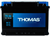 Автомобильный аккумулятор THOMAS R+ (74 А/ч) - 