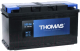 Миниатюра изображения товара Автомобильный аккумулятор THOMAS R+ (100 А/ч)
