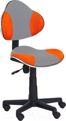Кресло детское Halmar Flash 2 (серый/оранжевый)