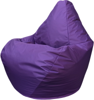 Бескаркасное кресло Flagman Груша Мини Г0.2-12 (фиолетовый) - 