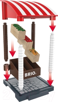 Элемент железной дороги Brio Магазинчик 33946