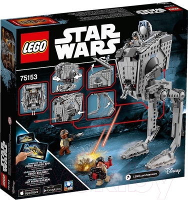 Конструктор Lego Star Wars Разведывательный транспортный вездеход (AT-ST) 75153