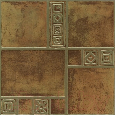 Плитка Beryoza Ceramica Рамзес терракотовый (420x420)