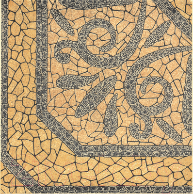 Плитка Beryoza Ceramica Эдем бежевый (418x418)