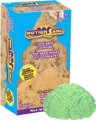 Кинетический песок Motion Sand MS-800G (зеленый)