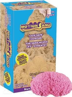 Кинетический песок Motion Sand MS-800G (розовый)