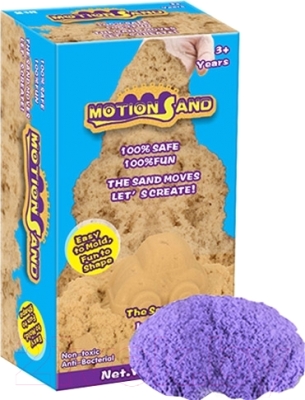 Кинетический песок Motion Sand MS-800G (фиолетовый)