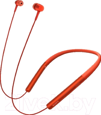 Беспроводные наушники Sony MDR-EX750BTR (кирпично-красный)