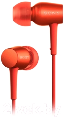 Наушники-гарнитура Sony MDR-EX750APR (кирпично-красный)