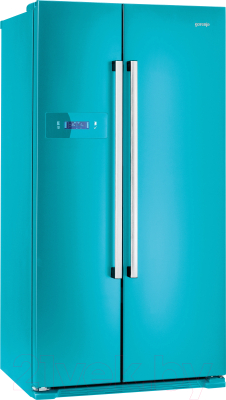 Холодильник с морозильником Gorenje NRS85728BL
