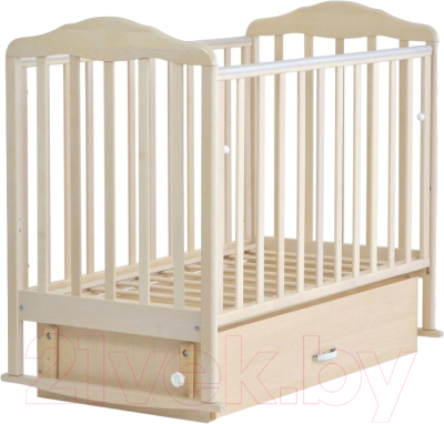 Детская кроватка СКВ 122001 (береза)