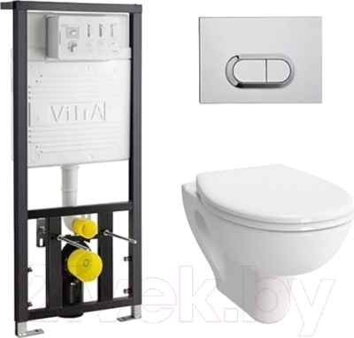 

Унитаз подвесной с инсталляцией VitrA, S20 Rim-Ex / 9004B003-7202