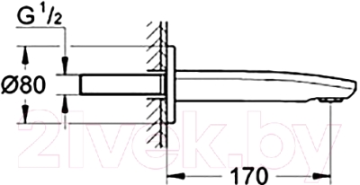 Излив GROHE Eurostyle Cosmopolitan 13276002