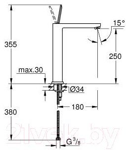 Смеситель GROHE Eurocube Joy 23661000