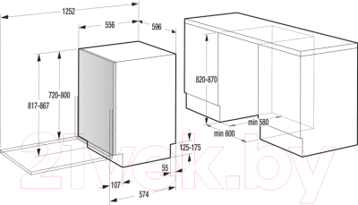 Посудомоечная машина Gorenje GV66260