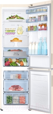 Холодильник с морозильником Samsung RB37K6220EF