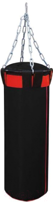 Боксерский мешок Русский бокс BM02-120x30 (черный/красный)