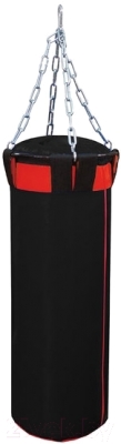 Боксерский мешок Русский бокс BM02-110x30 (черный/красный)