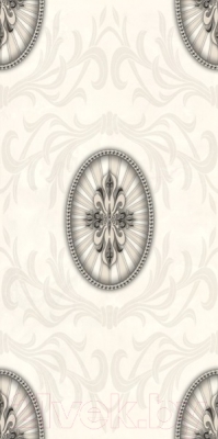 Декоративная плитка Beryoza Ceramica Березакерамика Грация 1 белая (300x600)