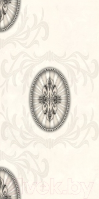 Декоративная плитка Beryoza Ceramica Березакерамика Грация 2 белая (300x600)
