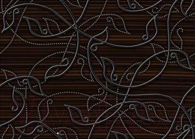 Декоративная плитка Beryoza Ceramica Джаз коричневый (250x350)