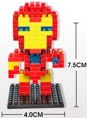 Микроконструктор YZ-Diamond Iron Man (6831)