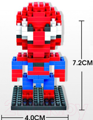 Микроконструктор YZ-Diamond Spider Man (6840)