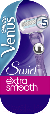 Бритвенный станок Gillette Venus Swirl (+ 1 кассета)